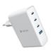 Devia sieťová nabíjačka Extreme Speed GaN PD 3x USB-C/USB-A 100W - White 6942297121430