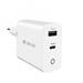 Devia sieťová nabíjačka Extreme Speed GaN PD&QC Quick Charger 65W - White 6938595362743