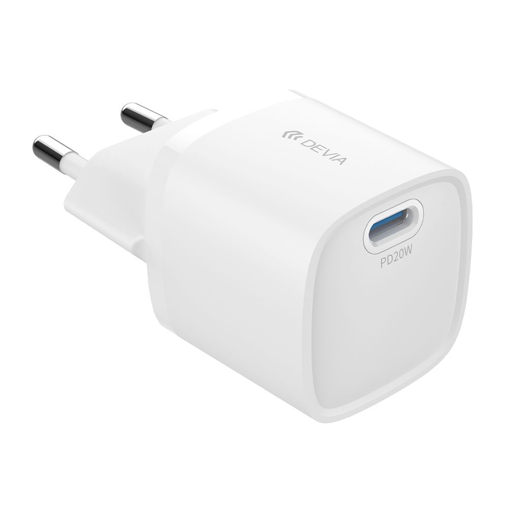 Devia sieťová nabíjačka Extreme Speed Mini PD Quick Charger 20W - White 6938595399886