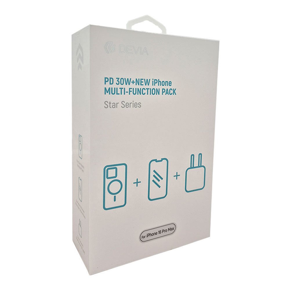 Devia Star Series PD 30W iPhone Multi-function Pack pre iPhone 16 Pro Max 6942297117778