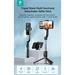 Devia Tripod Stand Multi-functional Detachable Selfie-Stick - Black 6938595383816