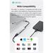 Devia USB-C Hub Lite 4 in 1 EC707 - Deep Gray 6942297129412