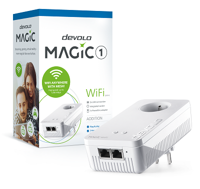 devolo Magic 1 WiFi 2-1-2 Starter Kit D 8363