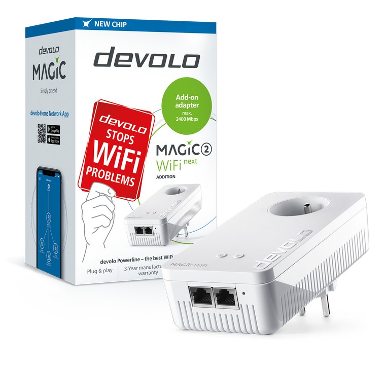 devolo Magic 2 WiFi next rozšiřující modul 2400mbps 8611