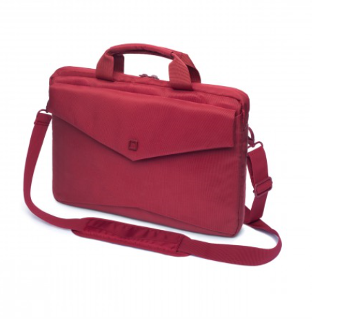 DICOTA Code SlimCase Laptop Bag 15" - Brašna na notebook - 15" - červená - pro Apple MacBook Pro (1 D30607