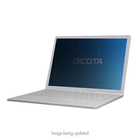 DICOTA Secret - Filtr pro zvýšení soukromí k notebooku - dvoucestné - odstranitelné - lepicí - čern D70619