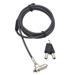 DICOTA Security Cable Nano Lock Ultra Slim masterkey 2.5x6 mm slot D31887