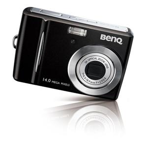 Digitálny fotoaparát BenQ C1430 14MPx, 3x zoom, 2.7" LCD, smile catch, 2x AA , SD/SDHC komp., USB 2.0, Blac 9H.A1G01.8AE