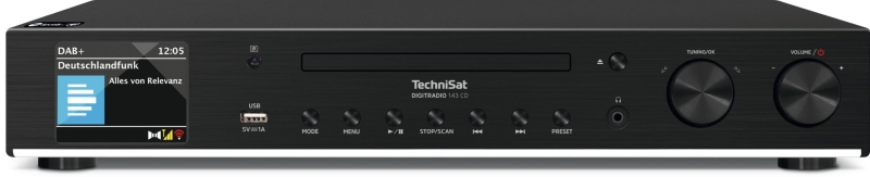 DIGITRADIO 143 CD, black (V3) 0000/3989