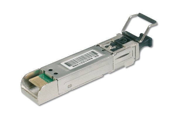 Digitus 1.25 Gbps SFP Module, Up to 20km Singlemode, LC Duplex Connector, Industrial Ver. 1000Base-LX, 1310nm DN-81011