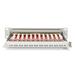 DIGITUS 10" patch panel 12port 1U Cat6A, STP, Krone LSA+, vyväz. lišta, sivý RAL7035 DN-91612S-EA-G