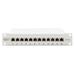 DIGITUS 10" patch panel 12port 1U Cat6A, STP, Krone LSA+, vyväz. lišta, sivý RAL7035 DN-91612S-EA-G