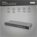 DIGITUS 16-Port Gigabit + 2-Port Gigabit SFP Multi-Mode Unmanaged PoE Switch DN-95347-1
