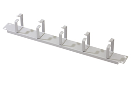 DIGITUS 19" 1U cable management panel, grey DN-97601