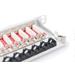DIGITUS 19" patch panel 24port 0,5U Cat6A, STP, Krone LSA+, vyväz. lišta, sivý RAL7035 DN-91624S-SL-EA-G