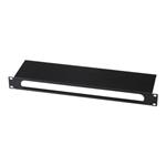 Digitus 19" WireManagement Panel 1U with brush Black DN-19 ORG-3U-SW