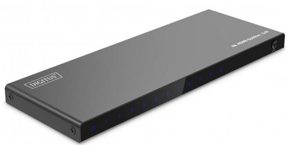 DIGITUS 1x8 HDMI Splitter, 4K/60Hz HDCP 2.2, EDID Control DS-55338