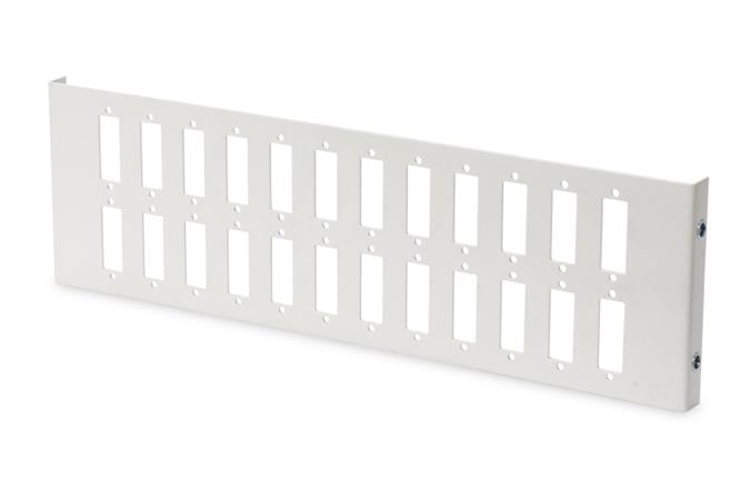 Digitus 24x SC/DX vertical adapter plate for DN-96800M color grey (RAL 7035) DN-968224-DX
