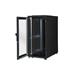 DIGITUS 26U server cabinet, 1260x600x1000 mm, color black RAL 9005 glass door DN-19 SRV-26U-B-G-1