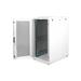 DIGITUS 26U server cabinet, 1260x600x1000 mm, color grey RAL 7035 perforated door DN-19 SRV-26U-1