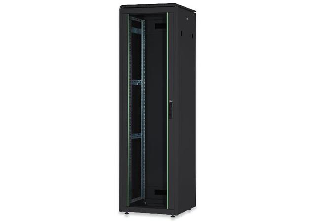 Digitus 32U network cabinet 1609x600x800 mm, color black (RAL 9005) DN-19 32U-6/8-B-1