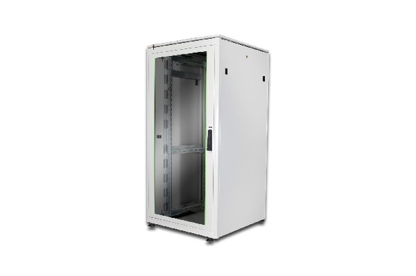 Digitus 32U network cabinet 1609x800x800 mm, color grey (RAL 7035) glass door DN-19 32U-8/8-1