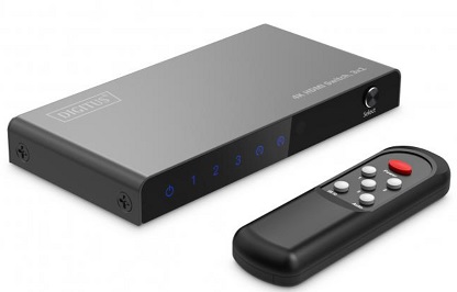 DIGITUS 3x1 HDMI Switch, 4K/60Hz HDCP 2.2 DS-55331