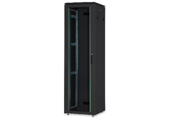 Digitus 42U network cabinet 2053x600x800 mm, color black RAL 9005 DN-19 42U-6/8-B-1
