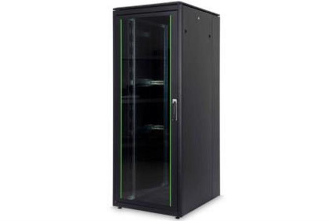 DIGITUS 42U network cabinet, 2053x800x1000 mm, color black RAL 9005 DN-19 42U-8/10-B-1