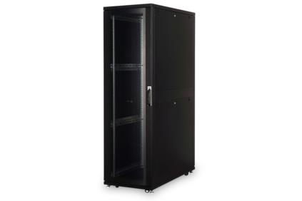 DIGITUS 42U server cabinet, 42Ux800x1200 mm, color black RAL 9005 DN-19 SRV-42U-8/12B