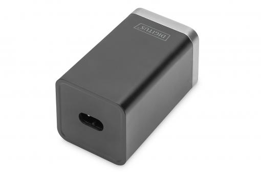 Digitus 4portový nabíjecí adaptér USB, 65W GaN 65W, 2x USB-C, 2x USB-A, PD3.0 DA-10180