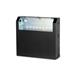 DIGITUS 5U slim line wall mount cabinet 522x480x150 mm, černý (RAL 9005) DN-19 04U-PB-B
