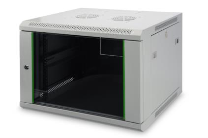 Digitus 7U skříňka montáž na stěnu , 416.15x600x450 mm, barva šedá (RAL 7035 DN-19 07-U-EC