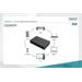 DIGITUS 8+2 Port GE PoE Switch 8 Port PoE 802.3at, 10/100/1000 Mbps + 2 Port GE DN-95357