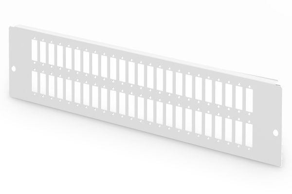Digitus Adaptérová deska pro DN-96800L-2, šedá (RAL 7035) 48x SC-DX, LC-QD DN-96802L-2