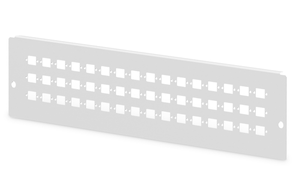 Digitus Adaptérová deska pro DN-96800L-2, šedá (RAL 7035) 48x SC-SX, LC-DX, E2000-SX DN-96801L-2