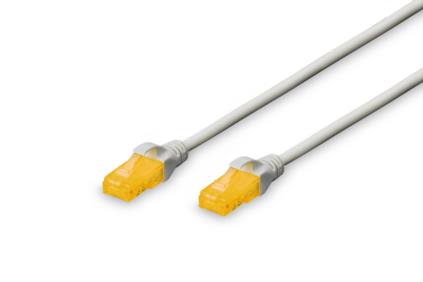 Digitus CAT 6A U-UTP patch cable, Cu, LSZH, AWG 26/7, length 3 m, color grey DK-1613-A-030