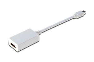 Digitus DisplayPort adapter, mini DP/M - HDMI Type A/F AK-340404-001-W