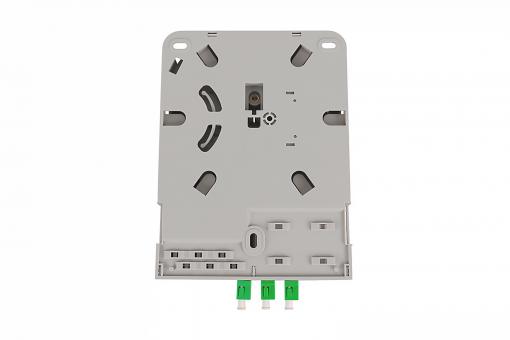 Digitus Domácí rozvodná jednotka Ftth, 3 x LC/APC Duplex OS2, IP54, připraveno pro spojování DN-949103