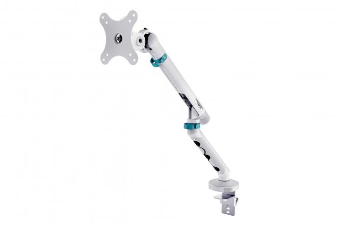 Digitus držák na jeden monitor 35"/10 kg, mechanická pružina, VESA: 75x75, 100x100, bílá DA-90470