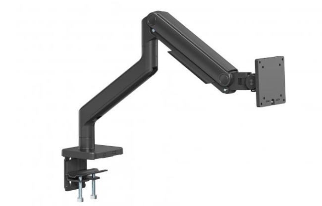 Digitus držák na jeden monitor, 49", 20 kg mechanická pružina, VESA: 75x75, 100x100, Černá DA-90473