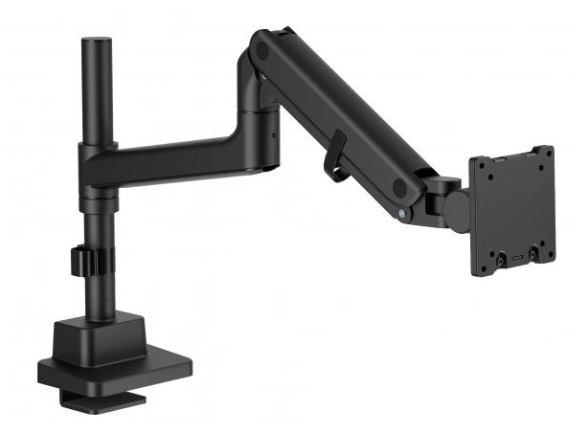 Digitus držák na jeden monitor, 57", 27 kg plynová pružina, VESA: 75x75, 100x100, Černá DA-90475