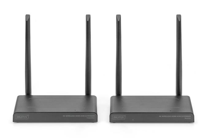 DIGITUS DS-55328 4K Wireless HDMI KVM Extender Set, 150 m