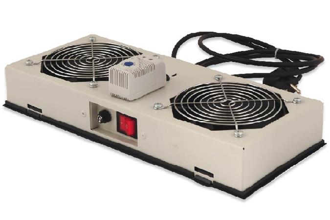 Digitus Fan Module for IP55 Wall Mounting Cabinets 1 Fan, thermostat, switch, filtered 50x346x175 mm DN-19 FAN-1-WM-I