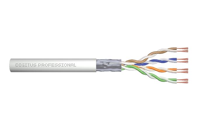 Digitus FTP kabel drát AWG24 Cat.5e, box 100m, PVC DK-1521-V-1