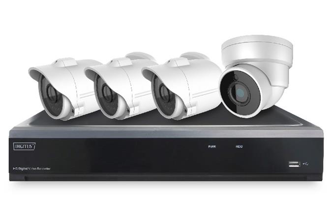 DIGITUS Full HD hybridní sada pro videorekordéry IP a IP DN-16121