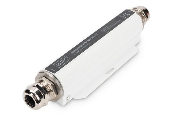 DIGITUS Gigabitová venkovní 60W PoE++ přepěťová ochrana DN-95424