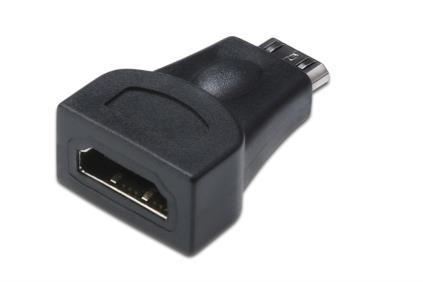 Digitus HDMI adaptér, typ C samec na typ A samice