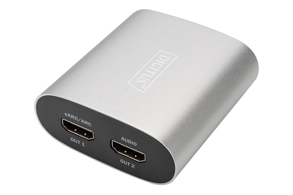DIGITUS HDMI eARC převodník/rozdělovač DS-45337