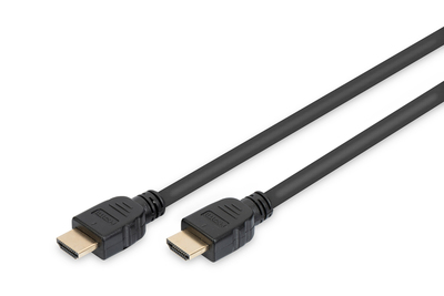 Digitus HDMI Ultra High Speed connection cable, type A M/M, 5.0m, w/Ethernet, UHD 8K 60p, gold AK-330124-050-S